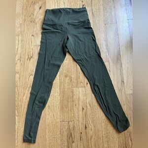 Lululemon Leggings Olive Green 6 28”
